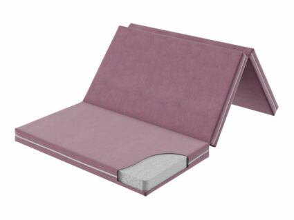 Футон DreamLine Holl 9 (велюр бледно-розовый) 43