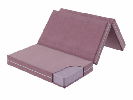 Футон DreamLine Eco (велюр бледно-розовый) 43