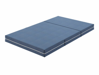 Футон DreamLine Eco (рогожка синяя) 43