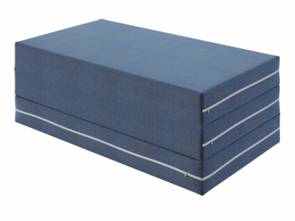 Футон DreamLine Eco (рогожка синяя) 43